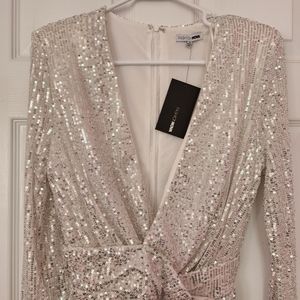 Fashion Nova Sequin Dress, NWT, size medium